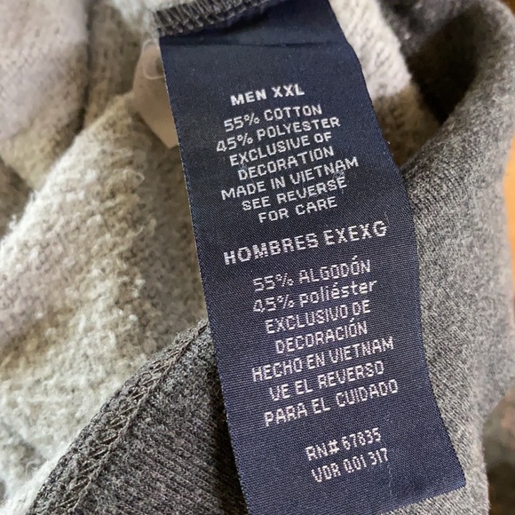 Nautica; Gray; Pullover; ZIP Up - Picture 9 of 10